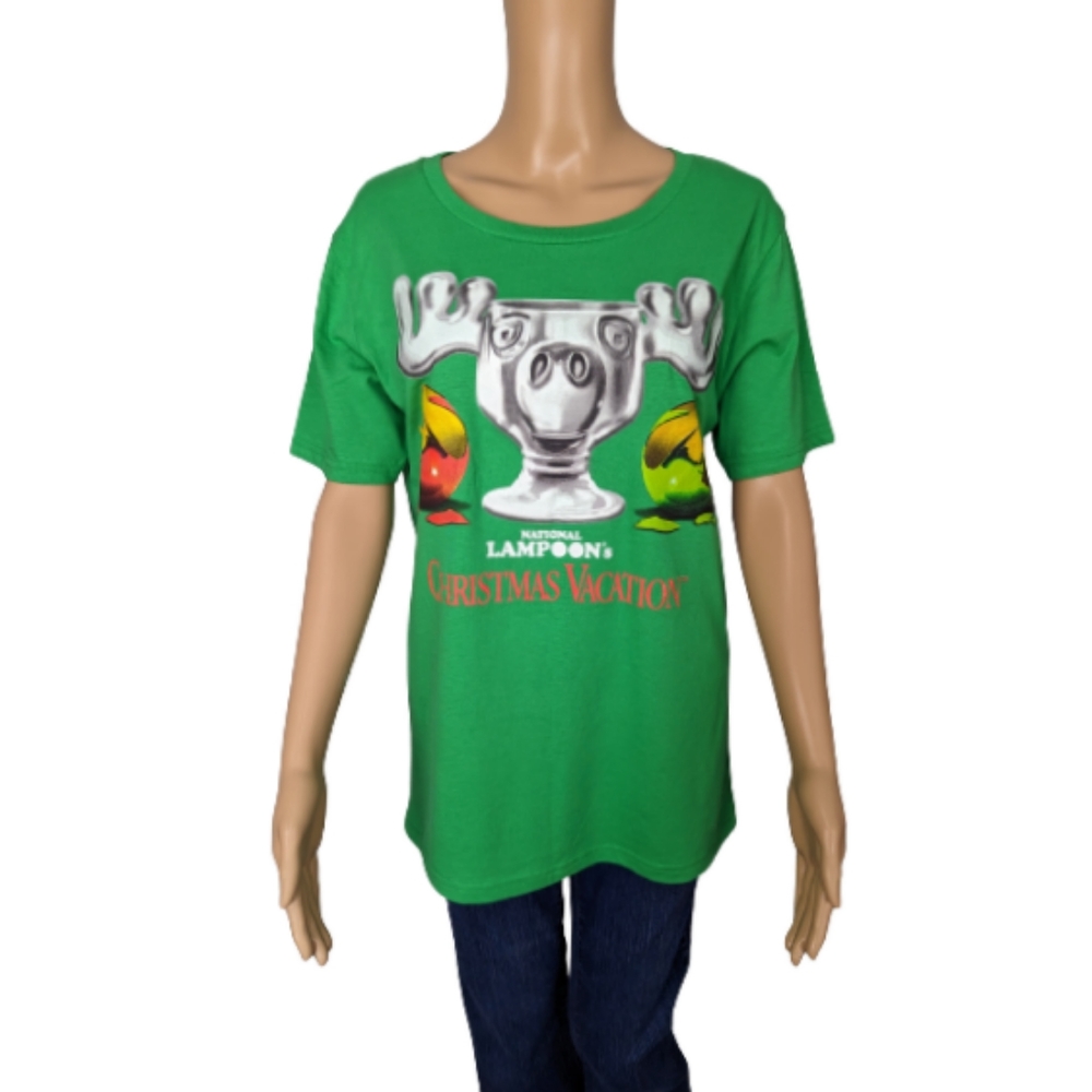 National Lampoon's Christmas Vacation Moose Mug Christmas T-Shirt L